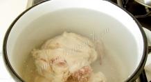 Куриный суп с домашней лапшой, фото рецепт
